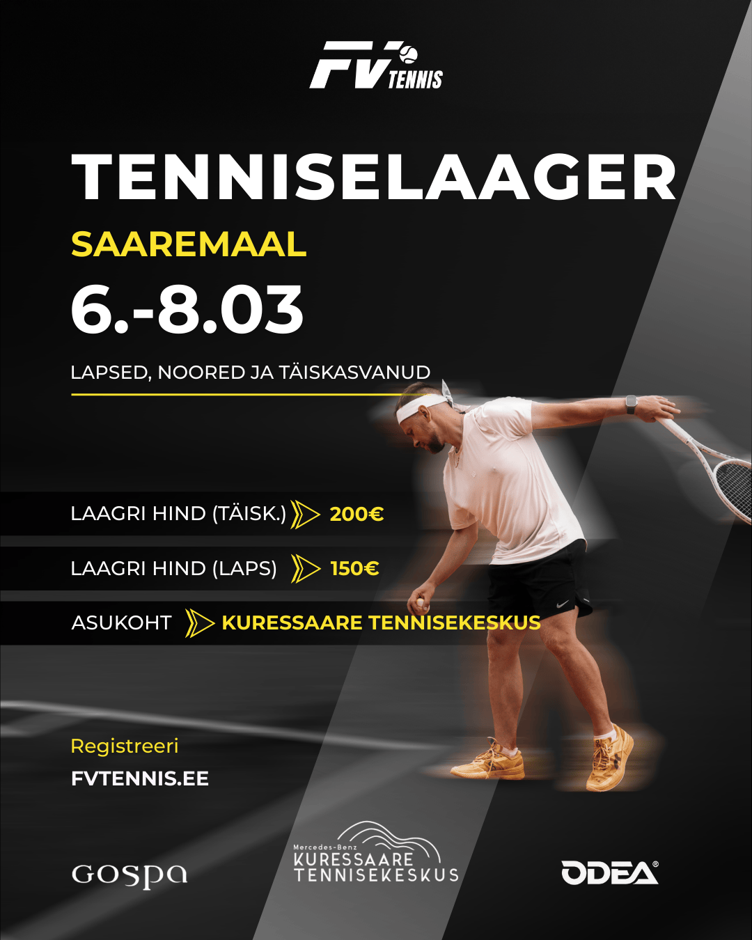 Tenniselaager Saaremaal